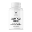 200 MG 5- HTP Elite z ekstraktem korzennym Kava, Magnez & SAM- e do utrzymania normalnego zdrowego snu i stworzyć poczucie dobrego samopoczucia - 5HTP Suplement z witaminy B6 - 60 Kapsułki, 30 Służenie