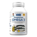 ANDREW LESSMAN Essential Omega-3 Unflavored - 360 Softgels - Ultra- Pure, High Potency Omega-3 Oils. Wysoka DHA, brak żołądka, brak środków trujących, brak rtęci. Małe łatwe do połykania Softgels