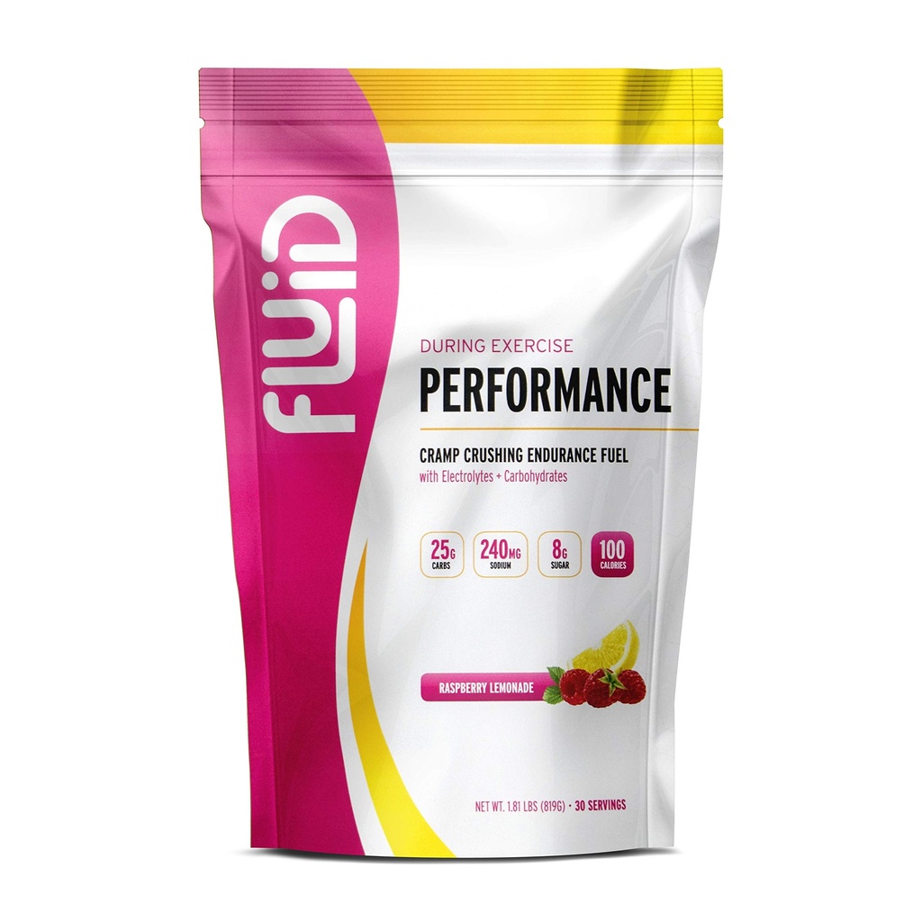 Wydajność płynów - Niski poziom cukru Endurance Paliwo Sports Drink Mix z elektrolitami, Wszystkie naturalne składniki, Gluten- Free for Before lub podczas ćwiczeń (Lemoniada malinowa, 30 Serving)