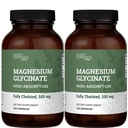 Ziemia Harmony Chelated Magnezu Glicynian 500mg - 120 Kapsułek (2- Pack, 1000mg ogółem)