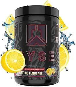 Ryse Project: Blackout Pompa proszkowa Index124; Pompa, Moc, Endure Index124; Betaine Bezwodny & NO3- T Formuła azotanu dla Max Pompa Index124; 25 Służenia (Lemoniada elektryczna)