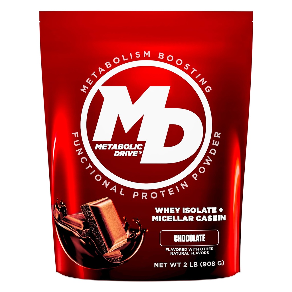 Biotest Metabolic Drive Protein - Niskie węglowodany Flavor- Bomba, 20 Służenia - Izolacja serwatki + Kazeina mikrokrystaliczna - Podpis Czekolada