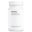 Supersmart - Carcinine 300mg na dobę (Opatentowany) - Stabilny suplement L- Carnosine 124; Non-GMO & Gluten Free - 60 Kapsułki wegetariańskie
