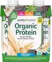 Trzęsienie protein Gotowy do picia 124; Wstrząśnięcie białkiem organicznym w postaci czystej, 124; 20g białka roślinnego bazującego na białku 124; Napoje białkowe organiczne 124; Sport Nutrition RTD 124; Francuski Wanilia, 11 fl. oz (Opakowanie po 4)