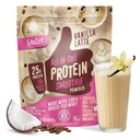 FlavCity Grass Fed Chey Protein Powder - Vanilla Latte - 25g Protein, 10g Collagen & 60mg kofeiny - Made with Real Vanilla Bean & Organic Coconut - Gluten Free & No Added Sugars (20 Servings)