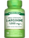 Nature 's Truth L- Arginine 1000mg Supples 124; 100 Kapsułki Supples 124; Mega Siła Supplement Darmowy 124; Non-GMO & Gluten