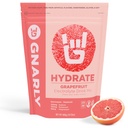Gnally Nutrition Hydrate Electrolyte Powder - Ruby Red Grejpfrut Ćwiczenia Hydration Drink Mix - NSF Zawartość Certified - Electrolyte Solution, Performance & Recovery - Ruby Red Grejpfrut, 14.10 oz