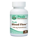 Peak Pure & Natural Peak Blood Flow - Suplement Nattokinazy - Zdrowe suplementy krążeniowe krwi dla dorosłych
