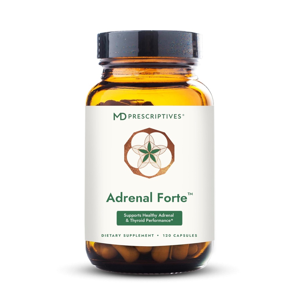 MD Prescriptives - Forte nadnerczy - dodatek wsparcia nadnerczy * z Ashwagandha & Rhodiola - 120 kapsułki