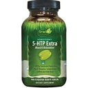 Irwin Naturals Double Potency 5- HTP Extra - 60 Płynne żele - do relaksacji i produkcji serotoniny - 30 Służenie