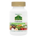 NaturesPlus Source of Life Garden Certified Organic Wapń z AlgaeCal - 1000 mg, 120 Kapsułek wegańskich - Plant- Based Bone Health Supplement - Wegetarianin, Gluten- Free - 30 Sług