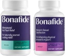 Bonafide Relizen + Ristela - Wolne od hormonów ulga od gorących błysków i nocnych potów podczas menopauzy * + Hormone-Free, Drug-Free Support for Women 's Sexual Satisfaction - 1 Month Supply