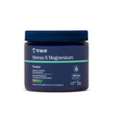 Ślad Minerały Stress- X Magnez, 350mg - Proszek Magnezu Suplement do Wspomagania Relaks mięśniowy i Odzysk - Resteful Sleep Supplement Mineral Supplement - Lemon Lime Flavor, 7.9 oz (50 Servings)