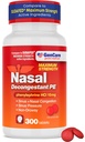 GenCare - Nasal Decongestant (10 mg Tablets) Fenylephrine HCl (300 Tablets Per Bottle) 124; Value Pack Non Drowsy Sinus and Nasal Congestion Relief 124; Niższe ciśnienie zatokowe z powodu alergii lub choroby