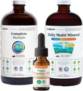 LIQUIDHEALTH Ultra Immunitet Płynny Pasek Witaminowy dla dorosłych z Kompletną Multivitaminą, Dzienne Minerały i Żołębie Witamina D3 Krople - Immune Support Witaminy, Całość Żywność, Wegan, Nie GMO