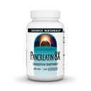 Źródło Naturals Pancreatin 8X, 500 mg Enzymy trawienne - 100 kapsułek