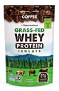 Okazja Kawa serwatka protein proszek - Niskie węglowodany i Keto Friendly - Serwatka z trawy izolacja + Kolumbii kawy - 60 mg kofeiny dla energii - Przed lub post Workout Drink Mix, Latte, Shake & Smoothie 1lb