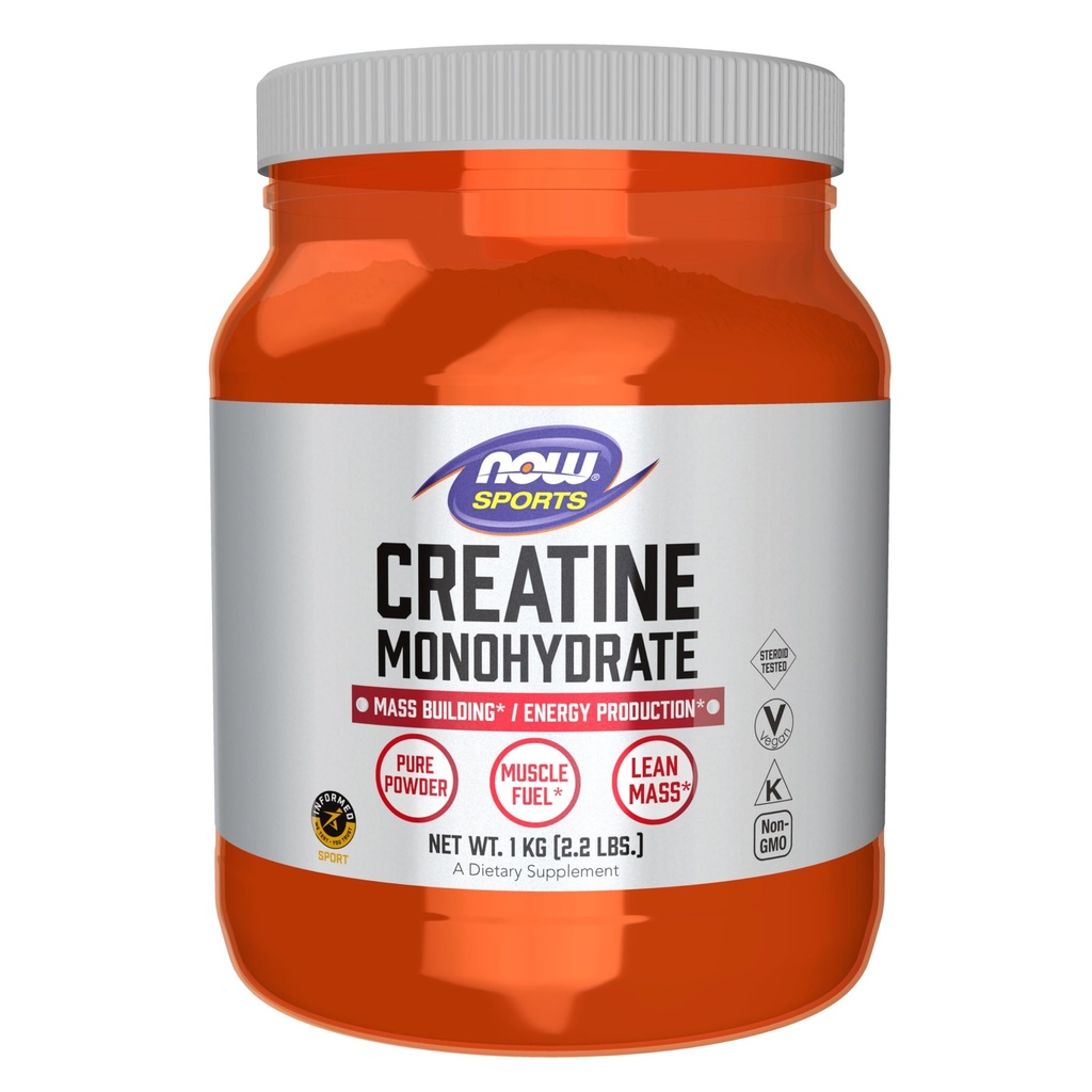 Teraz żywność Sport Nutrition, Kreatywny jednowodny proszek, Mass Building * / Produkcja energii *, 2,2- Funt