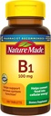 Nature Made Witamina B1 100mg, Suplement diety do wsparcia metabolizmu energii, 100 Tabletss, 100 Day Supply.