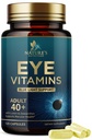 Suplement do oczu Witaminy - Zaawansowana Witamina do pielęgnacji oczu z Luteiną, Cynk, Witaminy C, E, Zeaksantyna i Minerały - Vision Multivitamine for Macular Health & Suchy Oczy, Wegan, Butelkowane w USA - 120 Kapsułki