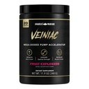 Anaboliczne Warfare Veiniac pompa aktywatora mięśni Suplement Stymulant Free-Trening z L- Citrulline, Betaine bezwodny, & Dodano AGMass ™, Zwiększa tlenek azotu *, Owoce Punch 20 Służenie