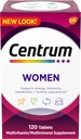 Centrum Multivitamin dla kobiet, Multivitamin / Multimineral Suplement z żelaza, Witamina D3, B Witaminy i przeciwutleniacze Witaminy C i E, Gluten Free, Non-GMO Składniki - 120 Liczba