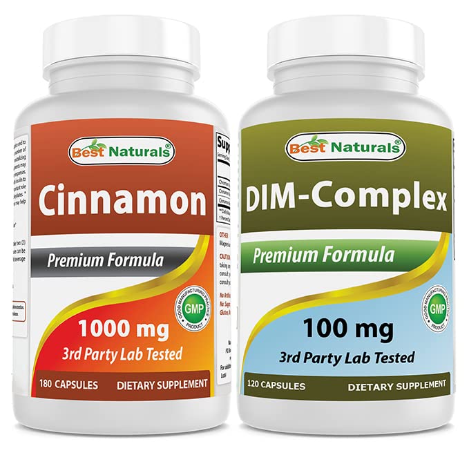Cynamon 1000 mg i suplement DIM 100 mg