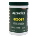 Zielone pierwsze boost - Białko oparte na plantacji i zbalansowane odżywianie - Superfood Shake Mix - No Wheat lub Soy - Darmowy - Wegan - Holenderska czekolada, 12.28 oz.