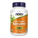 Teraz suplementy żywności, Spirulina organiczna 500 mg z witamin, minerałów i GLA (kwas gamma-linolenowy), 200 tabletek