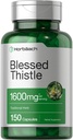 Horbaach Błogosławiony Thistle Kapsułki 1600 mg XI124; 150 Hrabia XI124; Max Potliwość XI124; Non- GMO, Gluten Free Herb Suplement
