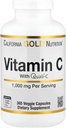 Jezioro Avenue witamina C Suplement Nutrition - Z Qualit- C Kwas askorbinowy - Wsparcie immunologiczne - Promotes Zdrowa odpowiedź immunologiczna - Vegan Friendly - Gluten Free, Non-GMO - 1000 mg - 365 Veggie