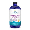 Nordic Naturals Complete Omega, Lemon Flavor - 16 oz - 1270 mg Omega-3 - EPA & DHA z dodatkiem GLA - Zdrowa skóra, Cognition, Pozytywny nastrój - Non-GMO - 96 Służenie