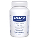 Czyste enkapsulacje Ubichinol- QH - 200 mg Ubichinol - Aktywna postać koenzymu Q10 - Heart Health & Energy Metabolizm Wsparcie * - Suplement przeciwutleniający - 60 kapsułki Softgel