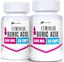 Healthfare Feminiva Boric Acid Suppositories Each Next 124; 2- Pack Next 124; 30 Vaginal Suppositories Each Next 124; 600mg Evaluation 124; 100% Pure Evaluation 124; Made in The USA