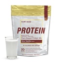 Esencjonalne elementy Pea Protein w proszku - bardzo wanilia 124; niskokaloryczny planta- mieszanka wegańska - Keto- friendly i gluten- free 124; 20 Sług, 18oz