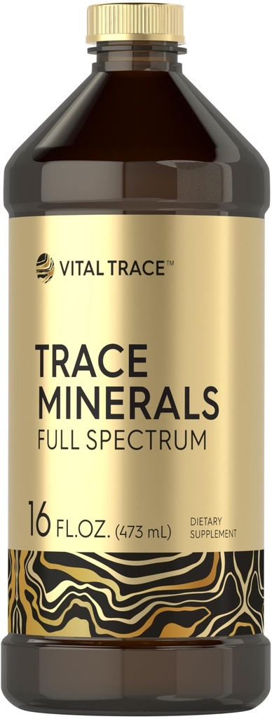 Carlyle Trace Minerals Supplement Equipment 124; 16 fl oz Equipment 124; Full Spectrum with Magnezu Equipment 124; Lit i Boron Equipment 124; Vegetarian. Non- GMO & Gluten Free Assessment 124; by Vital Trace