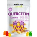 Quercetin z gumkami bromelainowymi - Witamina C + Cynk + Witamina D3 - Quercetin 500 mg Gummeje dla dzieci i dorosłych (1)