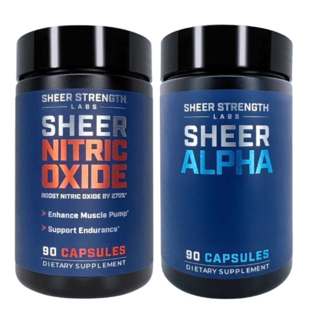 Gym God Pack - Suplement tlenku azotu & Sheer Alpha T Booster