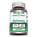 Amazing Melatonas Supplement Equipment 124; 10 Mg Per Serving Equipment 124; 250 Tablets Evidence 124; Non GMO Equipment 124; gluten Free Equipment 124; Made in USA