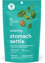 UpSpring krople żołądkowe dla sporadycznych Nudności Ulgi / Upset jamy żołądkowej z Ginger, Lemon, Spearmint i B6. Miętowe krople smakowe, 28 Ct (Opakowania maja Vary)