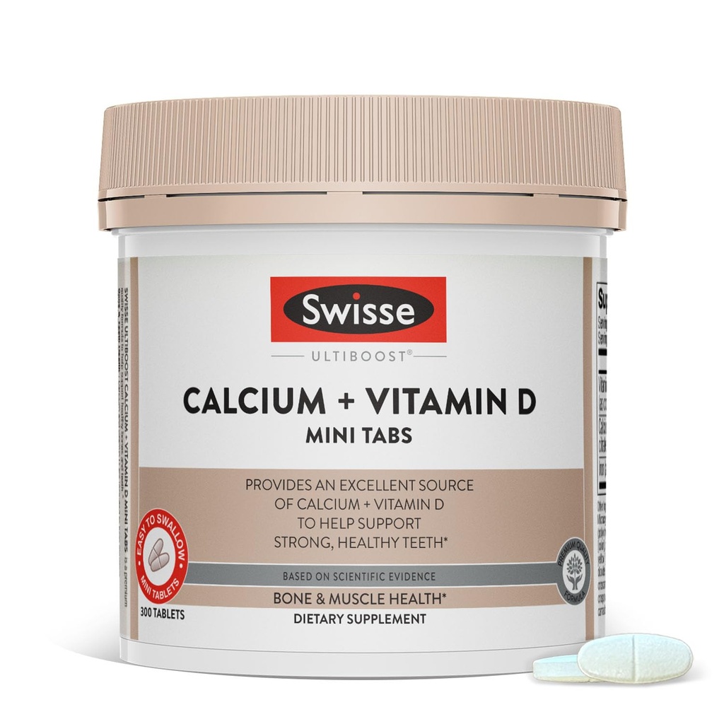 Swisse Wapń z witaminą D3 i cytratem 830mg 124; Suplement dla kobiet i mężczyzn 124; Support siłowy kości 124; Calcio 124; 300 Tablets