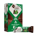 Nugo Slim Dark Chocolate Mint, 18g Vegan Protein, 3g Sugar, 6g Fiber, Niska netto Carb, Keto Friendly, Gluten Free, 24 Count