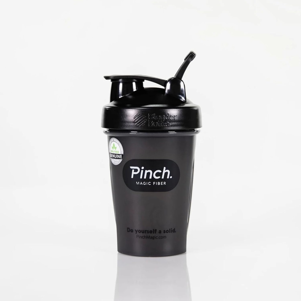 Pinch Magic Shaker Butelka Biżuteria 124; BPA Wolny Shaker Butelka do gładkiego mieszania 124; Wytrzymałe Mieszanie dla Fiber Supplement Proszek, Shake protein, & Więcej 124; Zmywarka Bezpieczna, Przyjazny dla podróżujących, Łatwe do czyszczenia 124; 20 oz
