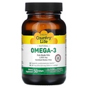 Omega- 1000mg Oil Fish Country Life 50 Softgel