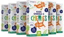 Omega 3 Gumiaki - Ultra- High DHA Żelowy Gummy - dla dzieci Wspiera Mózg i Oko Zdrowie - Cukier - Wolna Naturalny Flavor - Dzieci Omega 3 Gumiaki oleju rybnego (6 Pack)