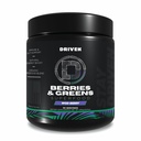 Driven B & G Berries & Zielone Superfood Powder, 30 Słupki - Organic Plant- oparte formuła z probiotyki i enzymów trawiennych - Wspiera odzysk, Zdrowa trawienie, i funkcji immunologicznych