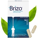Brizo Prostate Health Supplements for Men - Kapsułki ziołowe dla Mens Urnary Health - Zmniejszenie częstego oddawania moczu - 1 miesiąc dostawy