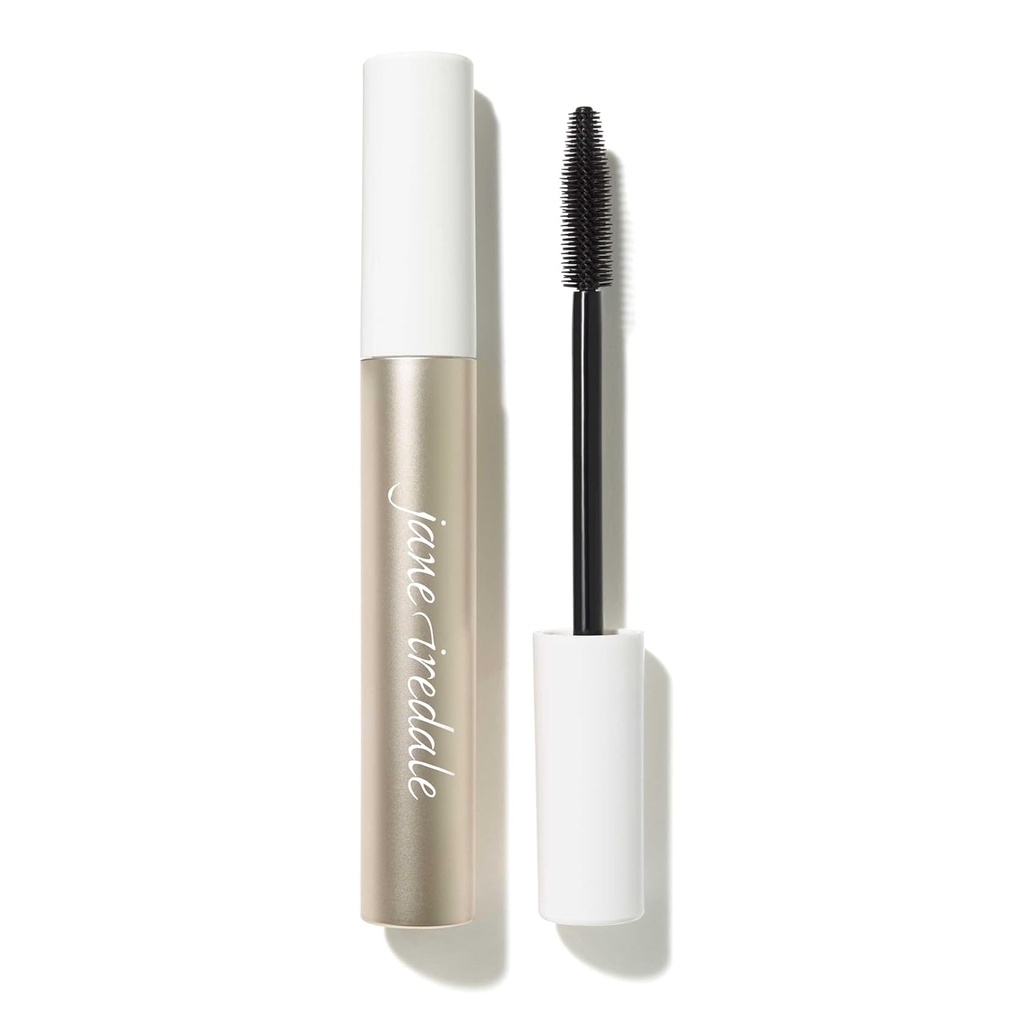 jane iredale Lash Fixation Długość & Definicja Tubing Mascara, długowieczne zużycie, Smodge- Resistant Formuła, Windy, Curls, & Separates, Wegan, Cruelty- Free
