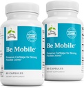 Terry Natural Be Mobile - Suplement Kolagenowy do Wspólnego Wsparcia Zdrowia - Suplement Dietetyczny z Ekstraktu Boswellia & Typ II Kolagen - Dolna Back & Knee Wsparcie - 60 Kapsułki (Opakowanie 2)