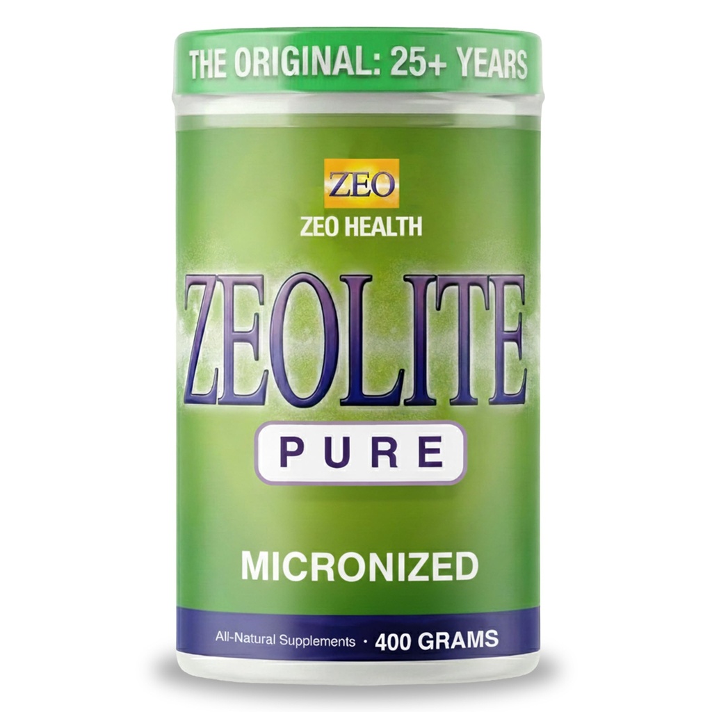 Zeolite Pure Perfect 124; Full Body Detox Cleanse for Women, Men, Dorosłe 124; Wsparcie energii, Gut Health, Mental Clarity, & Optymalna reakcja zapalna 124; Oryginalny proszek zeolitu (400 Sług)